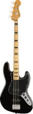 Fender Squier Classic Vibe '70s Jazz Bass Black Electric Bass Guitar