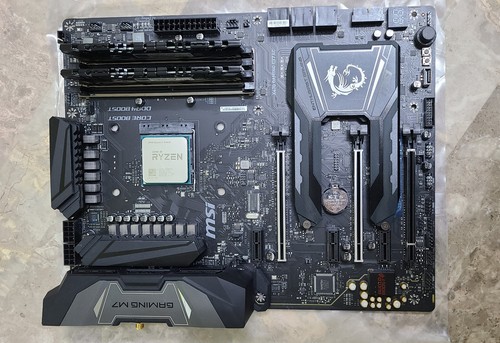 Amd ryzen 2700x msi - 2700x, +