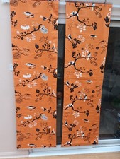 2 x Vtg Ikea 2007 orange and