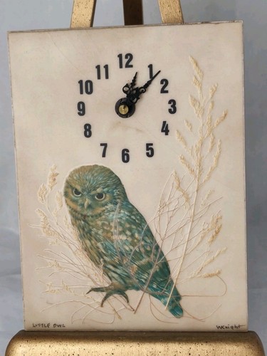 Little owl clock artisan - clock,