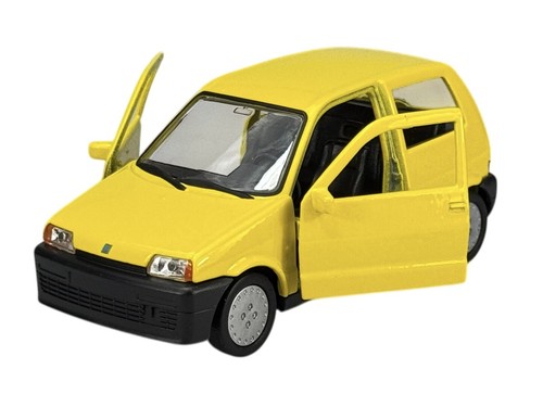 Welly fiat cinquecento - welly, yellow