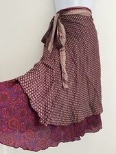 Long Skirt midi Boho Wrap