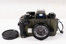 Nikon Nikonos-V Olive Underwater 35mm Film Camera Black