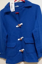 Duffle Fleece Coat Royal Blue
