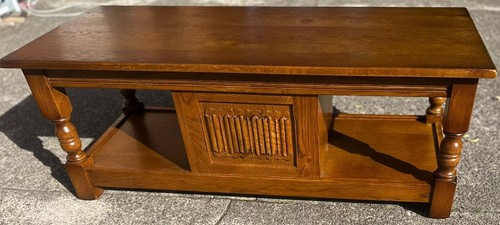 Old charm solid oak coffee - charm,
