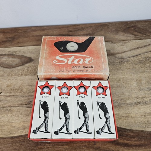 Vintage star golf balls - vintage,