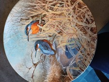 KINGFISHER COALPORT BIRD COLLECTORS PLATE FROM THE SERIES FROSTY MORNINGS