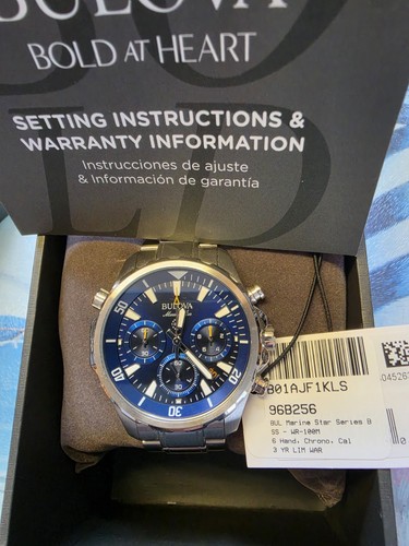 Bulova marine star series - marine,