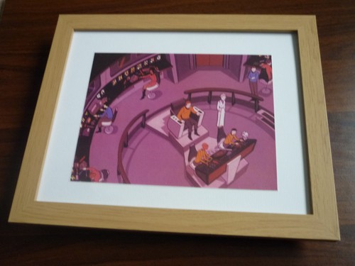 Framed 10x8 star - , bridge
