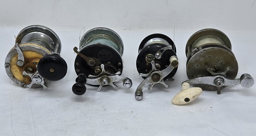 Lot vtg fishing reels - lot, 4