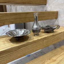 vintage-style silver-plated