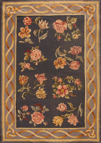 Antique needlepoint - 2'x4',