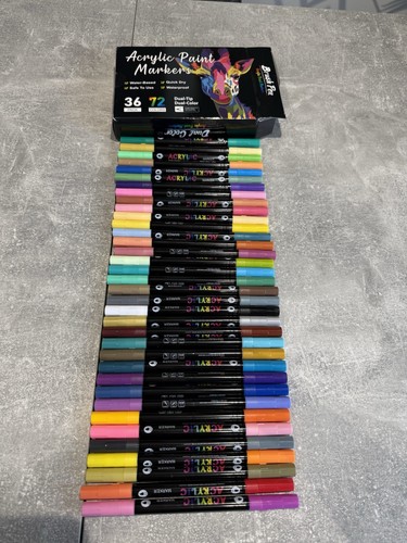 Colours acrylic paint - acrylic,