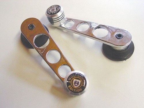 Window winder handles chrome - winder,