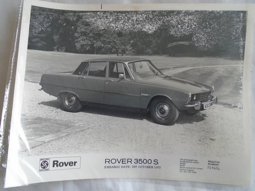 Rover 3500s press photo - rover,