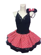 POLKA DOTS STYLE RED TUTU SKIRT 80S FANCY DRESS HEN PARTY BOOK WEEK POLKADOT UK