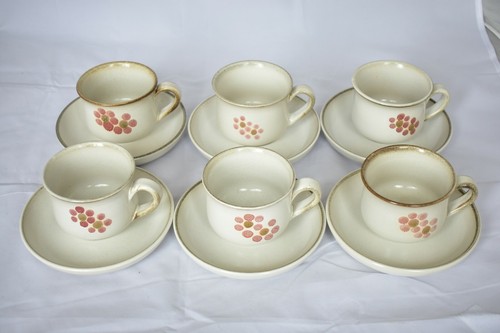 Denby gypsy cups - denby, saucers
