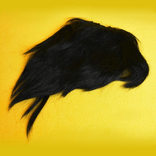 Short black wig hair - , for