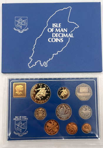 Isle man 1982 decimal 9 - isle,