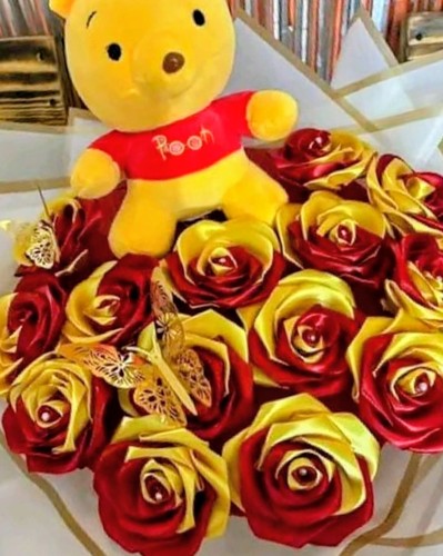 Winnie the pooh - bouquet, with