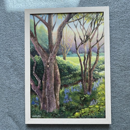 Framed original oil painting - framed,