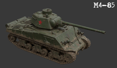 Ww2 russian m4 85 - ww2,