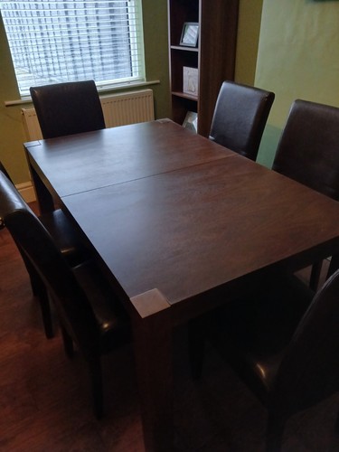 Large extendable solid dark - large,