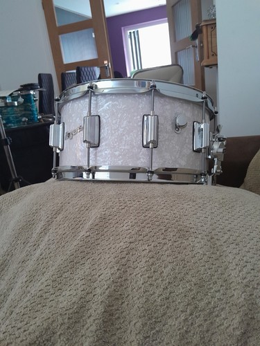 Rogers dynasonic wooden snare - wooden,