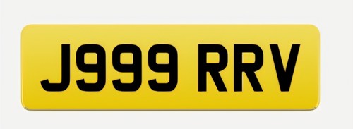 J999 rrv private plate - –,