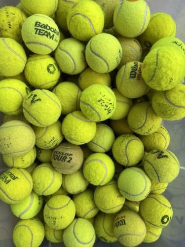 Used tennis balls good - balls,