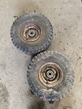 15 6.00 6 pair two honda ht3810 ride on lawn mower front wheels and tyres