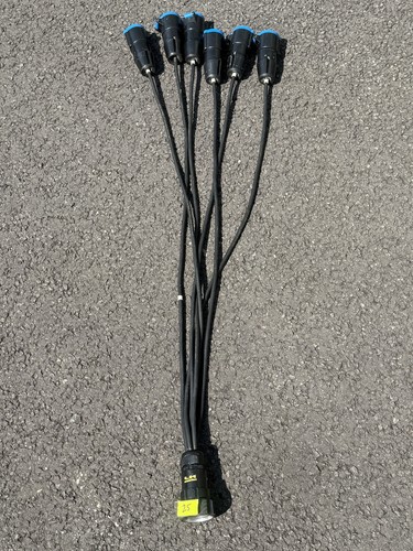 Socapex black sockets - black,