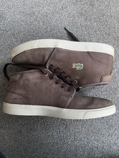 Lacoste Brown Brushed Suede Uncle Boots Size 7