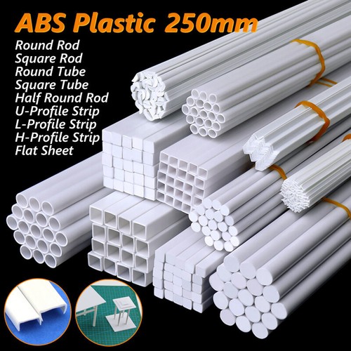 Abs styrene plastic tube - plastic, strip