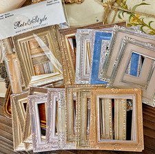30pc Vintage Hollowed Frame DIY Album Scrapbook Planner Material Paper Card