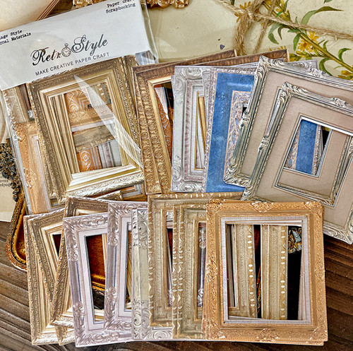 30pc vintage hollowed - hollowed, frame