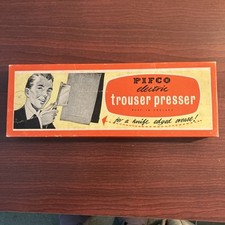 Vintage Retro PIFCO Electric Trouser Press in Original Box 