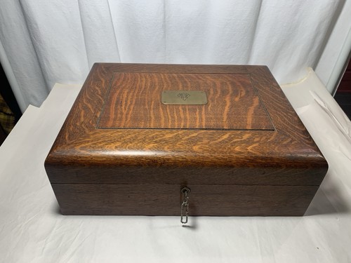 Antique gorham tiger oak wood - gorham,