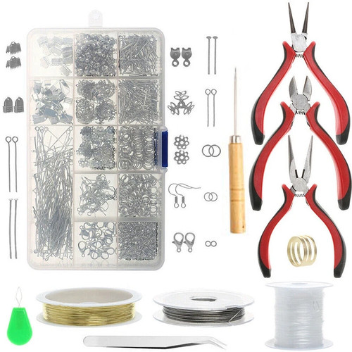 Jewellery necklace making - necklace,