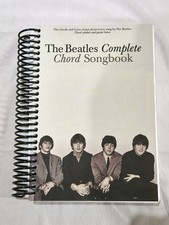 Beatles Complete Chord Songbook for nearly all songs - spiral bound
