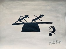 Bill Traylor Signed Painting