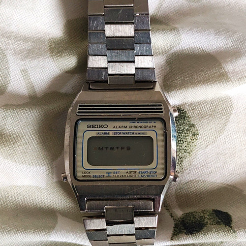 Seiko alarm chronograph - seiko,