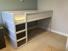 IKEA Kura Reversible Loft Single Bed And Malfors Mattress. Good condition 