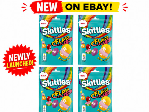 Skittles flavour flip sweets - skittles,