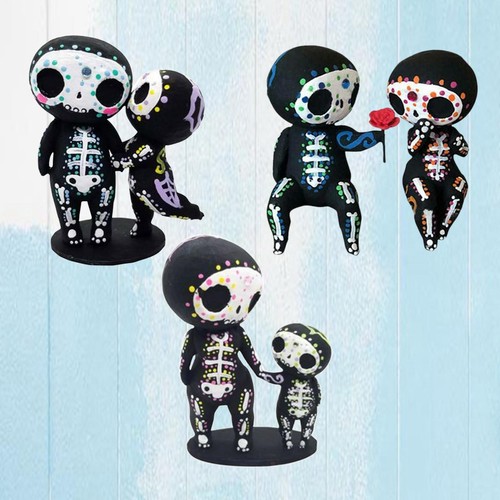 Cute resin sugar skull - cute,