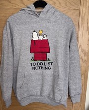 Peanuts Grey Sweatshirt Hoodie
