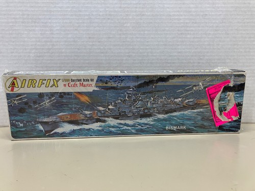 Airfix 600 scale bismark - airfix,