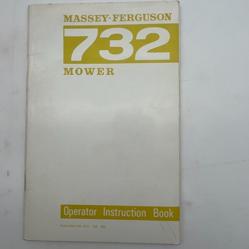 Massey ferguson 732 mower - ferguson,