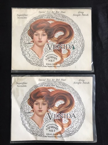 Vintage 1920 venida hair net - 1920's,