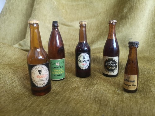 Miniature guinness bottles - miniature,